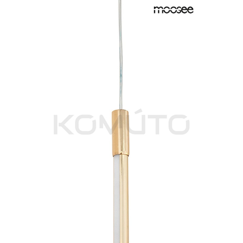 Lampa wisząca Ombre 60 rurka złota nowoczesna Led Lampa wisząca Ombre 60 rurka złota nowoczesna Led