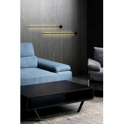 Kinkiet Ombre 80 czarny pionowa sopel Kinkiet Ombre 80 czarny pionowa sopel