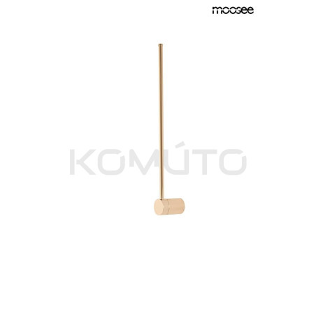 Kinkiet glamour Ombre 60 złoty nowoczesny led