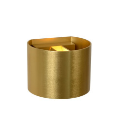 Kinkiet glamour Roller złoty