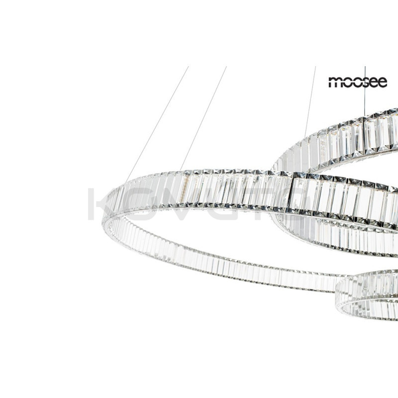 Kryształowa Lampa wisząca WAVE 160A chrom Kryształowa Lampa wisząca WAVE 160A chrom