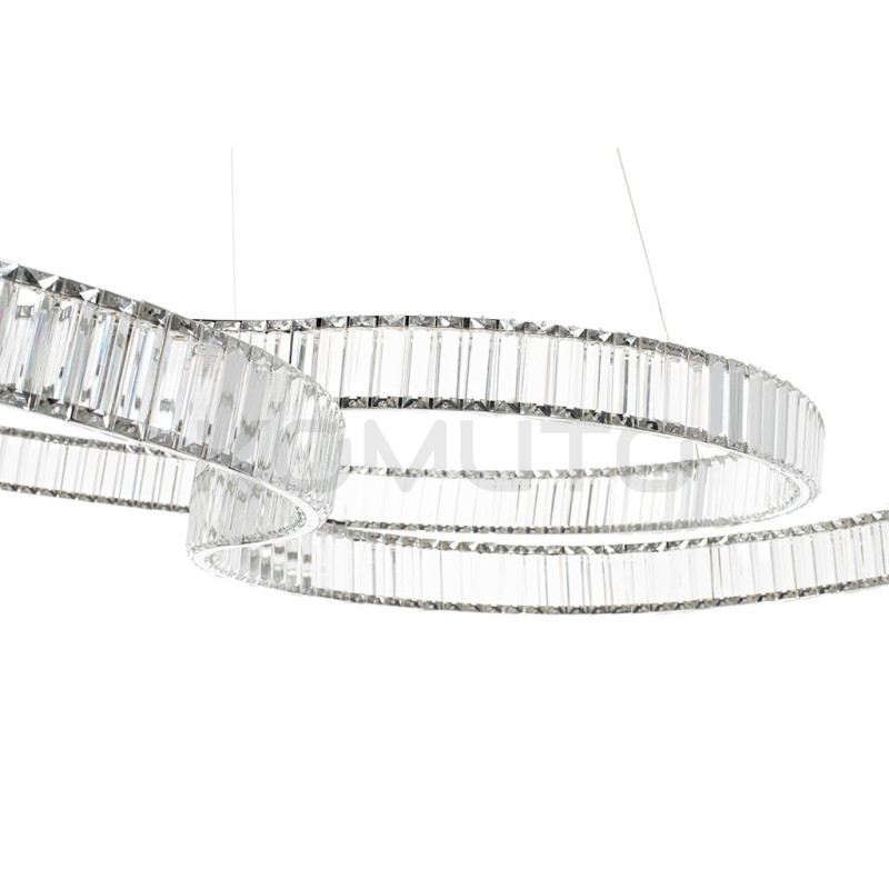 Kryształowa Lampa wisząca WAVE 160A chrom Kryształowa Lampa wisząca WAVE 160A chrom