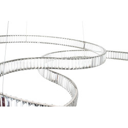 Kryształowa Lampa wisząca WAVE 160A chrom Kryształowa Lampa wisząca WAVE 160A chrom