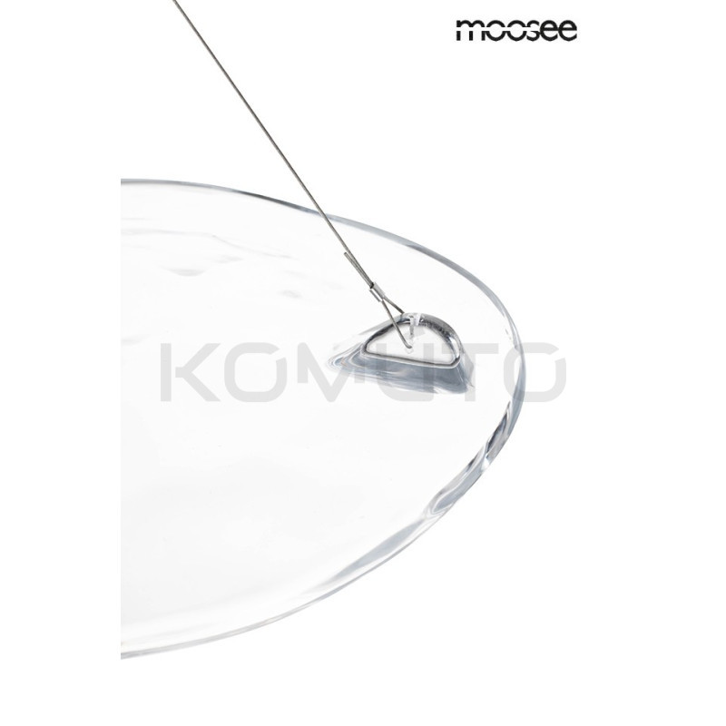Lampa wisząca AQUA 25 przezroczysta nowoczesna Lampa wisząca AQUA 25 przezroczysta nowoczesna