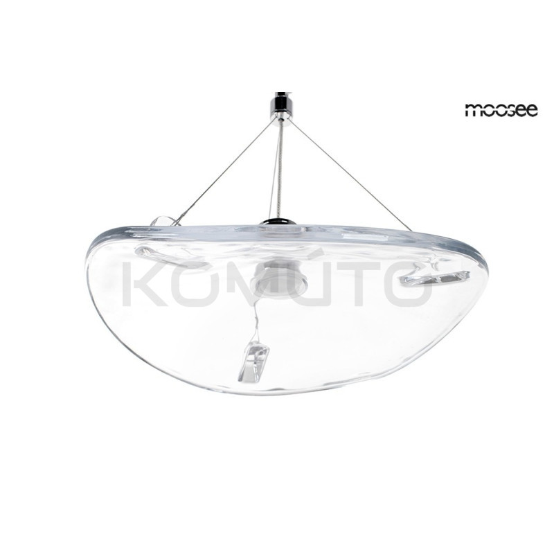 Lampa wisząca AQUA 25 przezroczysta nowoczesna Lampa wisząca AQUA 25 przezroczysta nowoczesna