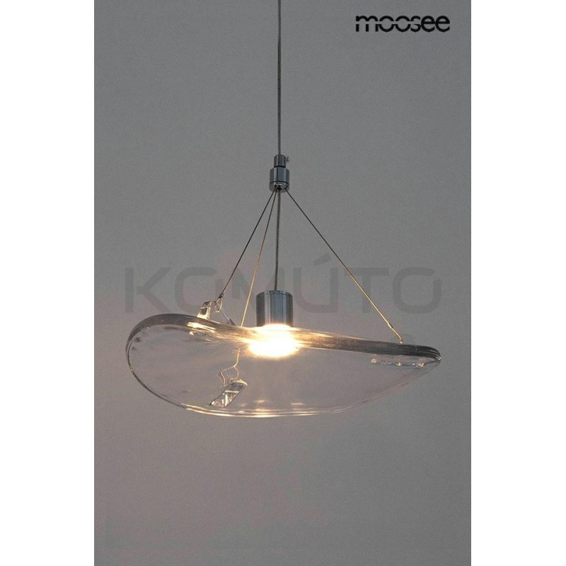 Lampa wisząca AQUA 25 przezroczysta nowoczesna Lampa wisząca AQUA 25 przezroczysta nowoczesna