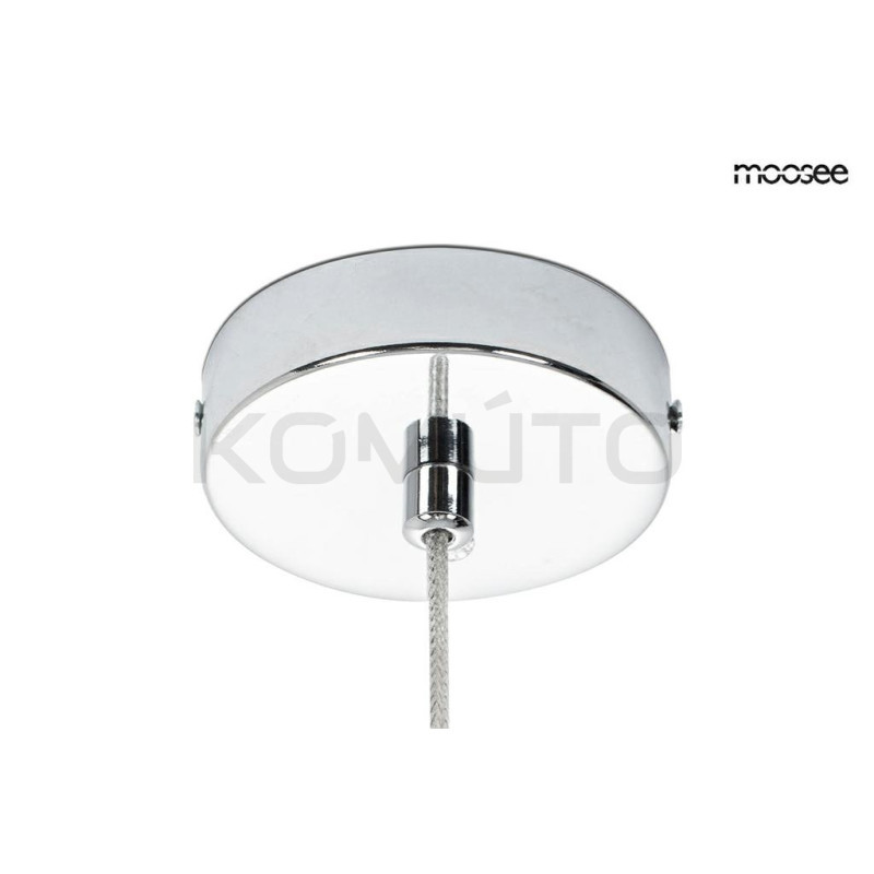 Lampa wisząca AQUA 30 przezroczysta nieregularny kształt