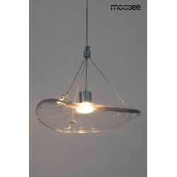 Lampa wisząca AQUA 30 przezroczysta nieregularny kształt