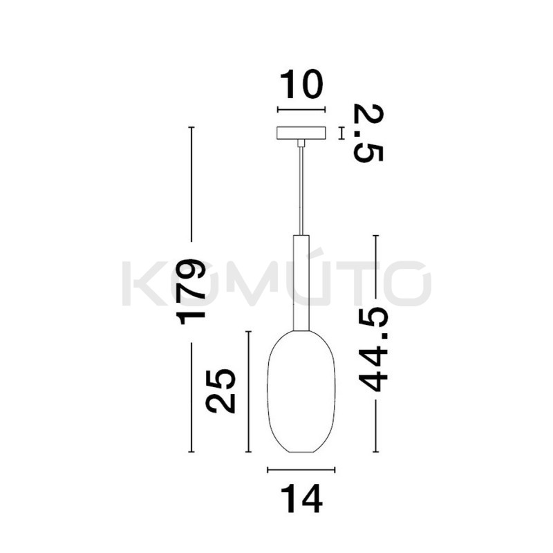 Lampa wisząca Laboratory Cylinder bezbarwne szkło złote detale Lampa wisząca Laboratory Cylinder bezbarwne szkło złote detale