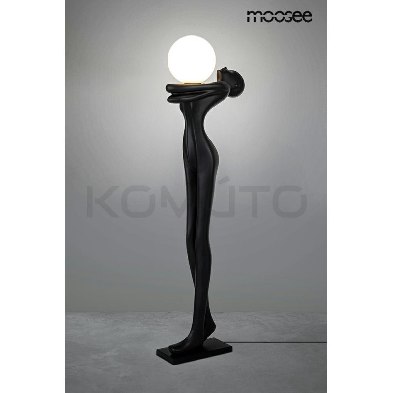 Lampa stojąca rzeźba Człowiek HUMAN Moon