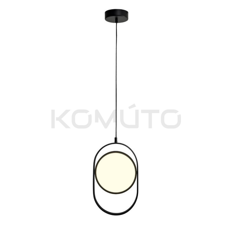 Lampa wisząca geometryczna Spinner ELIPSE mini 18 nowoczesna