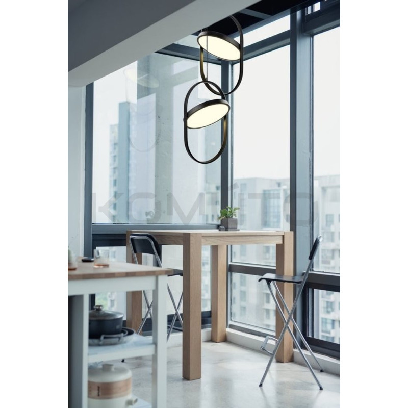 Lampa wisząca geometryczna Spinner ELIPSE mini 18 nowoczesna