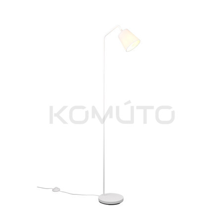 Lampa Podłogowa Flamingo biała nowoczesna