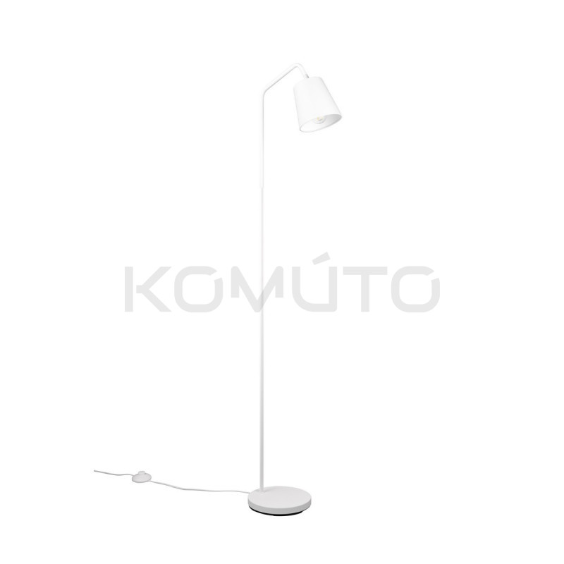 Lampa Podłogowa Flamingo biała nowoczesna Lampa Podłogowa Flamingo biała nowoczesna