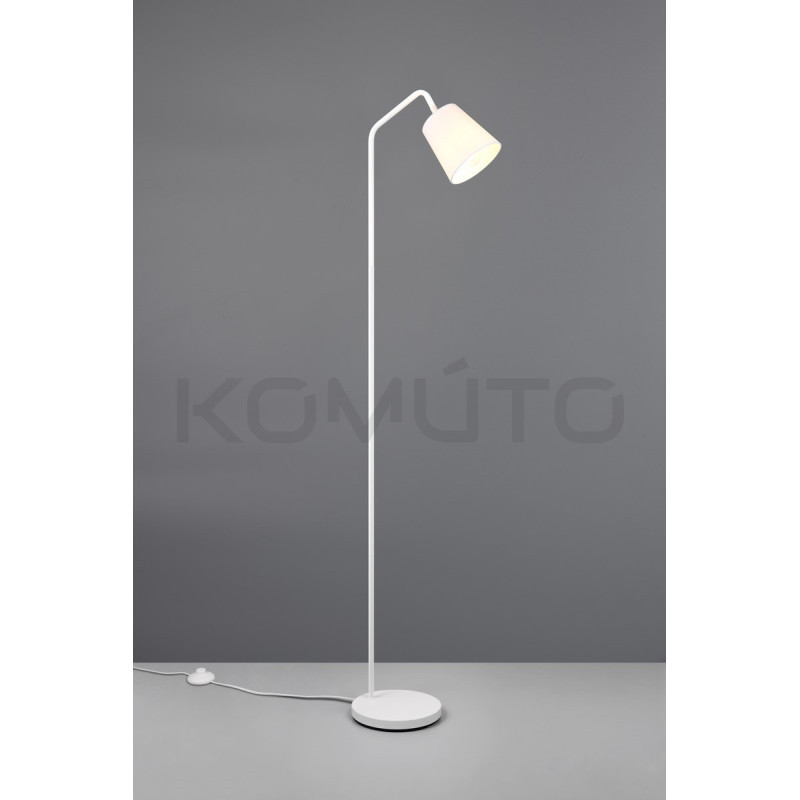 Lampa Podłogowa Flamingo biała nowoczesna Lampa Podłogowa Flamingo biała nowoczesna