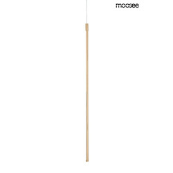 Lampa wisząca Ombre 80 rurka złota