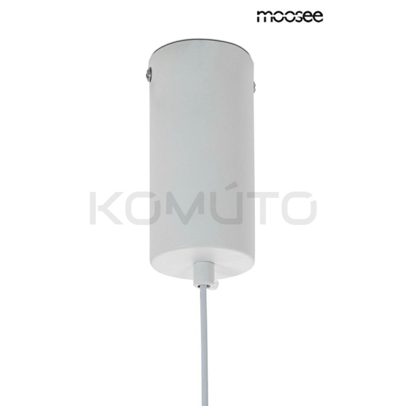 Lampa wisząca Ombre 80 rurka biała nowoczesna led Lampa wisząca Ombre 80 rurka biała nowoczesna led