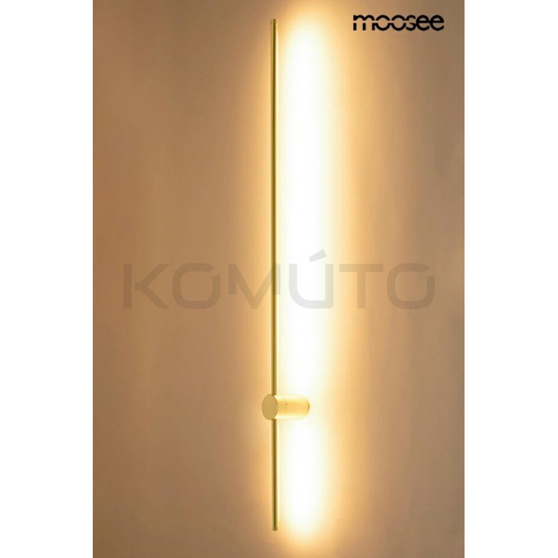 Kinkiet glamour Ombre 120 złoty nowoczesny led Kinkiet glamour Ombre 120 złoty nowoczesny led
