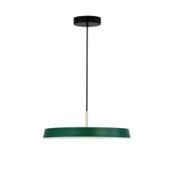 Lampa wisząca Milagro zielona złote detale Lampa wisząca Milagro zielona złote detale