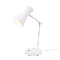 Lampa Biurkowa Pelikan biała