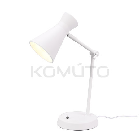 Lampa Biurkowa Pelikan biała