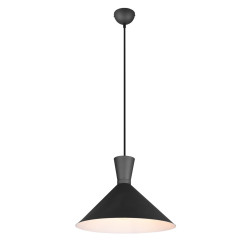 Lampa wisząca czarna Pelikan Wide