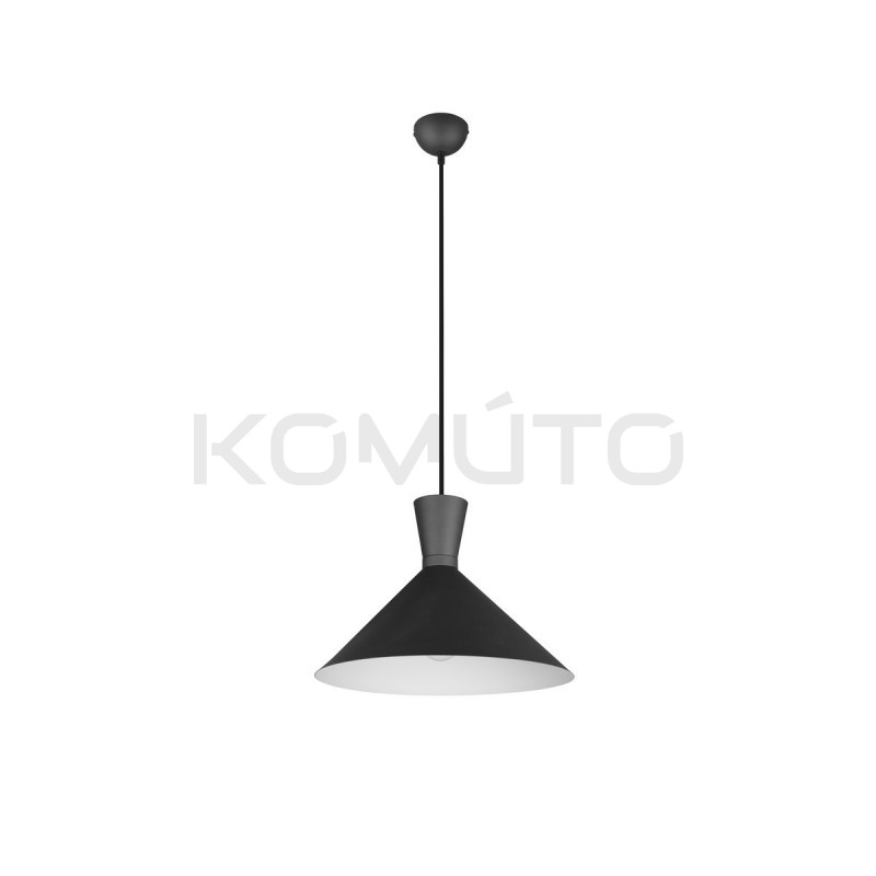 Lampa wisząca Pelikan Wide czarna  Lampa wisząca Pelikan Wide czarna