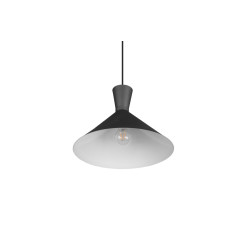 Lampa wisząca Pelikan Wide czarna  Lampa wisząca Pelikan Wide czarna