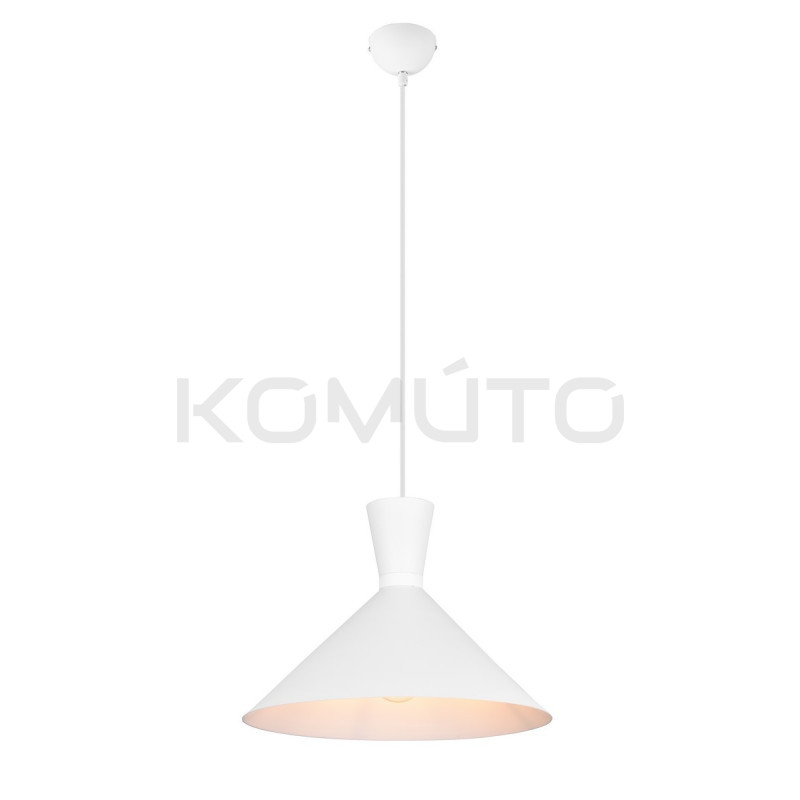 Lampa wisząca Pelikan Wide biała
