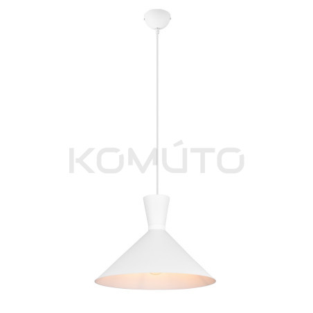 Lampa wisząca Pelikan Wide biała