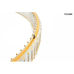 Lampa wisząca glamour LIBERTY 100 złota żyrandol kryształowy Lampa wisząca glamour LIBERTY 100 złota żyrandol kryształowy