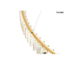 Lampa wisząca glamour LIBERTY 100 złota żyrandol kryształowy Lampa wisząca glamour LIBERTY 100 złota żyrandol kryształowy