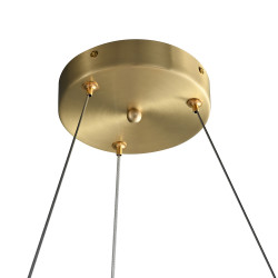 Lampa wisząca Glamour PIUMA 60 białe pióra