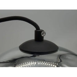 Lampa wisząca glamour srebrna chrom Mirror Bolla 40