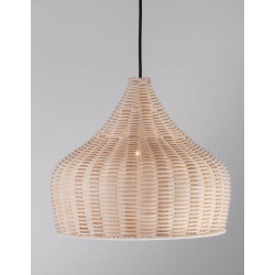 Lampa wisząca boho Woody rattan pleciony klosz Lampa wisząca boho Woody rattan pleciony klosz