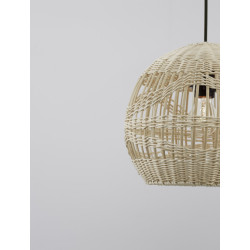 Lampa wisząca Boho HandMade ball Small klosz z rattanu