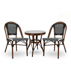 Stół okrągły Caffe Paris 60 kawiarniany na taras do ogrodu Stół okrągły Caffe Paris 60 kawiarniany na taras do ogrodu