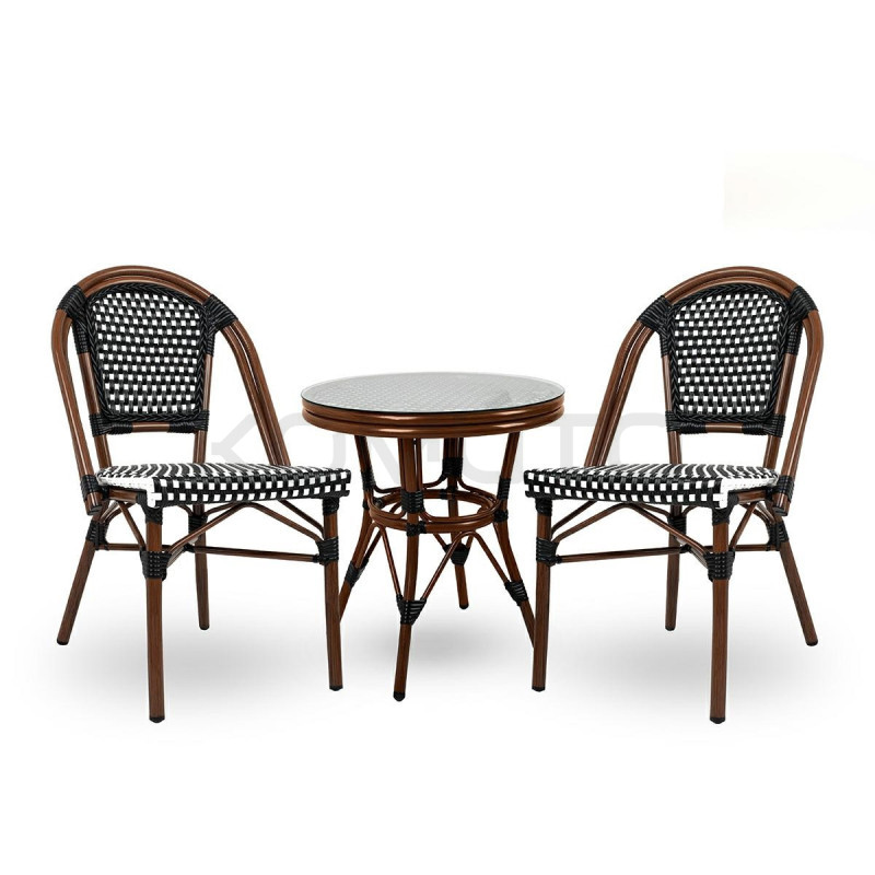 Stół okrągły Caffe Paris 60 kawiarniany na taras do ogrodu Stół okrągły Caffe Paris 60 kawiarniany na taras do ogrodu