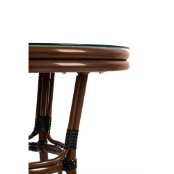 Stół okrągły Caffe Paris 60 kawiarniany na taras do ogrodu Stół okrągły Caffe Paris 60 kawiarniany na taras do ogrodu