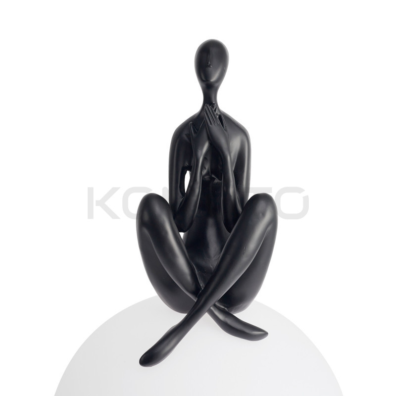 LAMPA STOŁOWA WOMAN-3 CZARNA średnica 35 LAMPA STOŁOWA WOMAN-3 CZARNA średnica 35