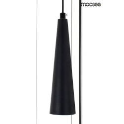 Lampa Wisząca geometryczna SESTO 250 czarna Lampa Wisząca geometryczna SESTO 250 czarna