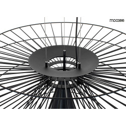Lampa Wisząca geometryczna SESTO 250 czarna Lampa Wisząca geometryczna SESTO 250 czarna