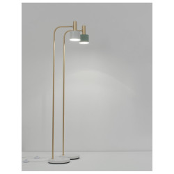 Lampa podłogowa Maxim zielono złota 165