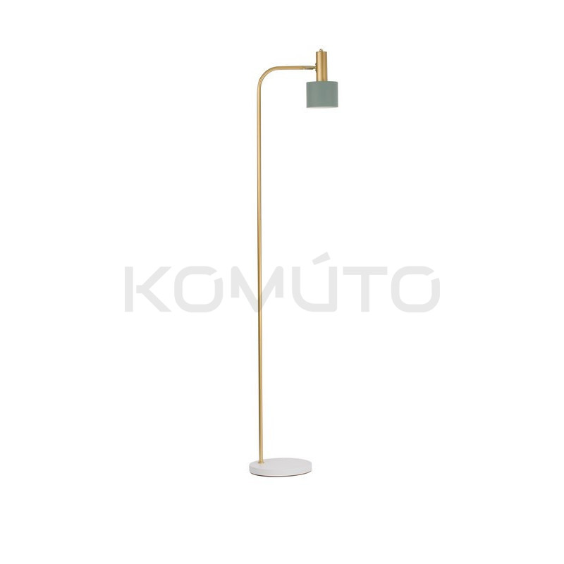 Lampa podłogowa Maxim zielono złota 165