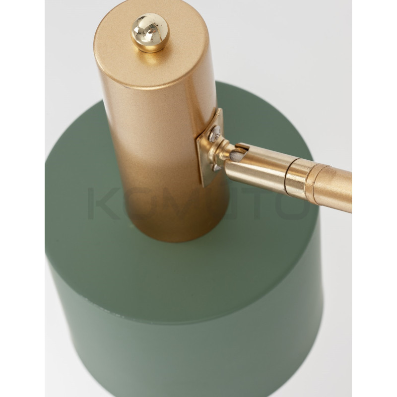 Lampa podłogowa Maxim zielono złota 165