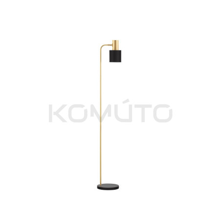 Lampa podłogowa Maxim czarno złota 153