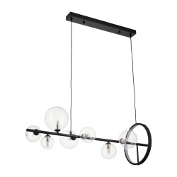 LAMPA WISZĄCA ORION LONG-90 CZARNA pozioma nad stół LAMPA WISZĄCA ORION LONG-90 CZARNA pozioma nad stół