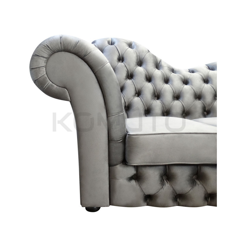 Mała sofa chesterfield z funkcją spania Madame Wave 2 os.