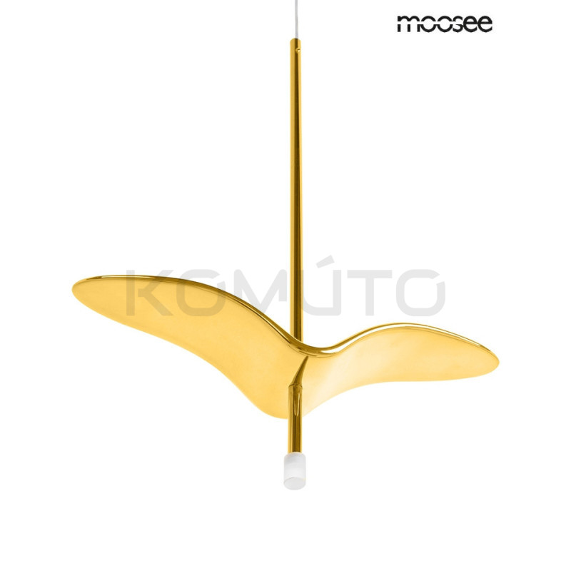 Lampa wisząca glamour GAVI A złota