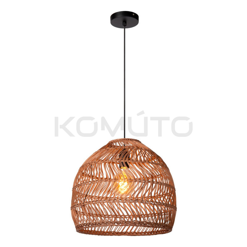 Lampa wisząca Boho Bell 40 rattan